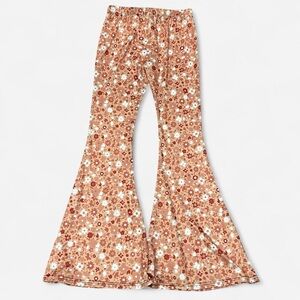 Floral Flare Pants